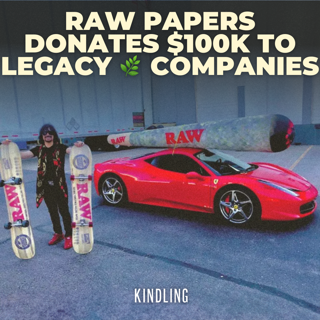 RAW Rolling Papers aids cannabis businesses with a massive donation to JUSTÜS Foundation