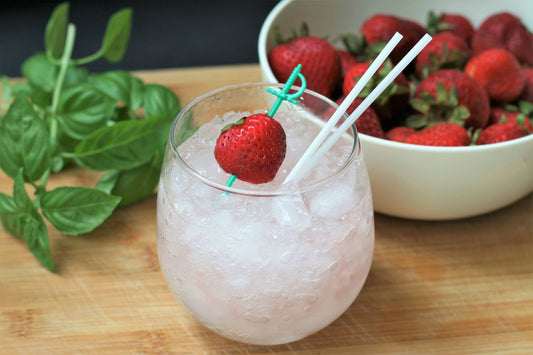 RECIPE: Cannabis Infused Berry Basil Seltzer