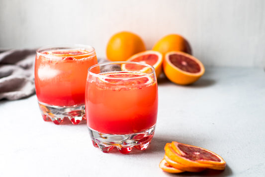 Ginger Blood Orange Spritzer