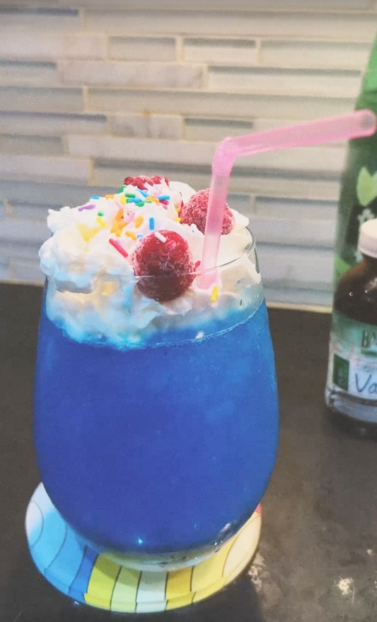 Blue Raspberry Vanilla Cannabis-Infused Slushie: A Refreshing Delight for Summer