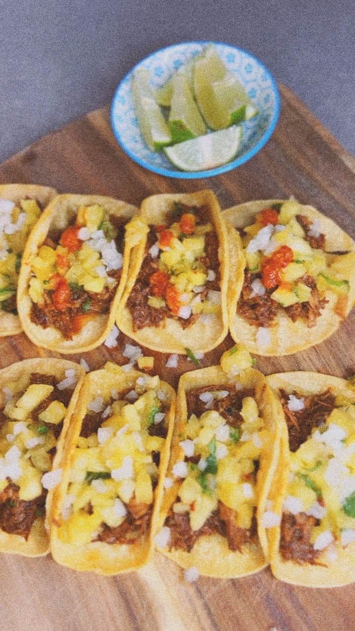 Eatables: Cannabis Infused Pineapple Pulled Pork Tacos