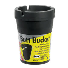 Butt Bucket - Black Ashtray