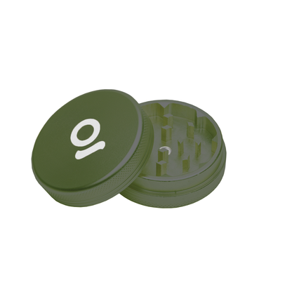 2 Piece 50mm Magnetic Grinder - Green