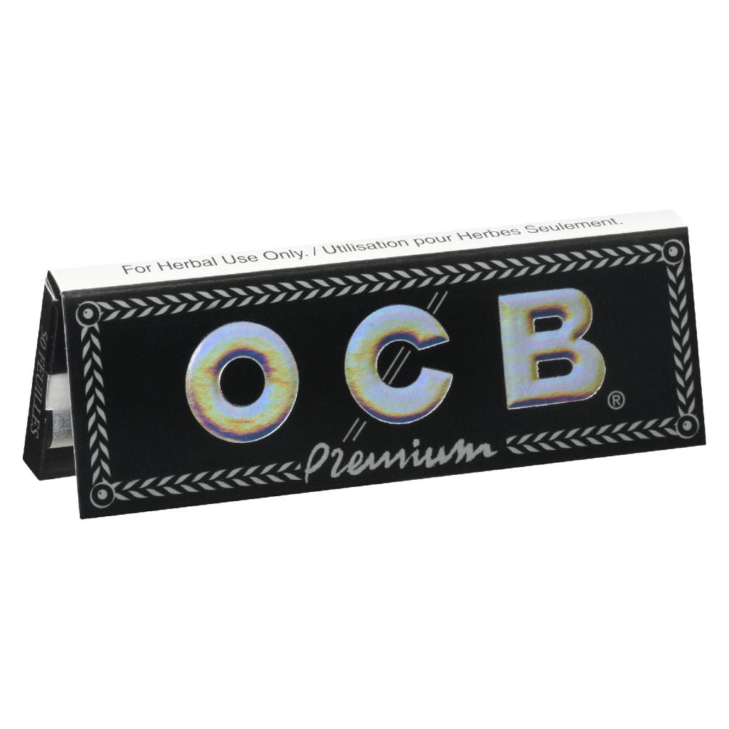 OCB - Premium Black 1 1/4 Rolling Papers