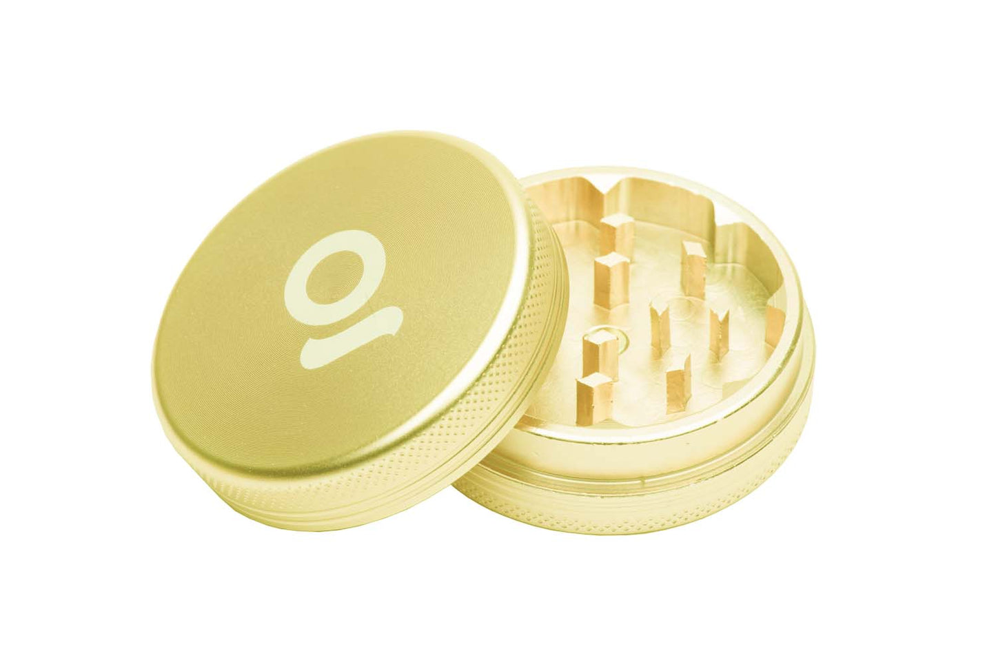 2 Piece 50mm Magnetic Grinder - Gold