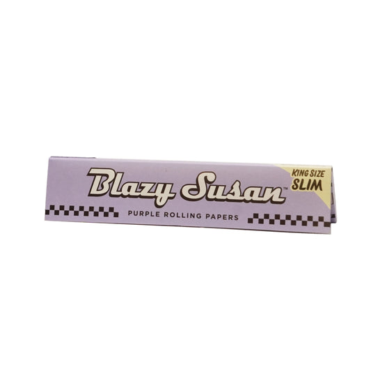 Blazy Susan - Purple Rolling Paper - King Size Slim