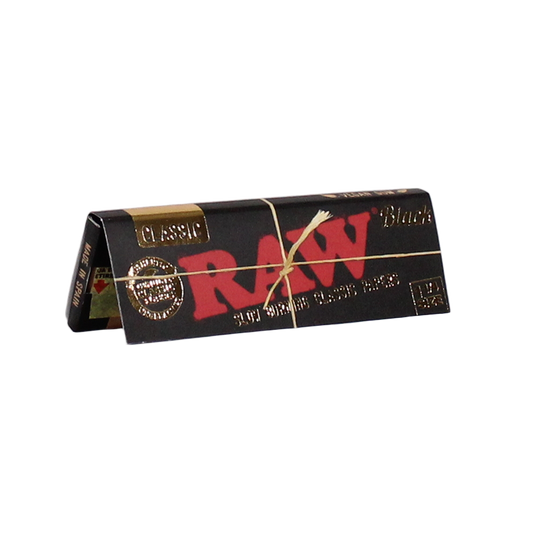 RAW - Black 1 1/4 - Rolling Papers