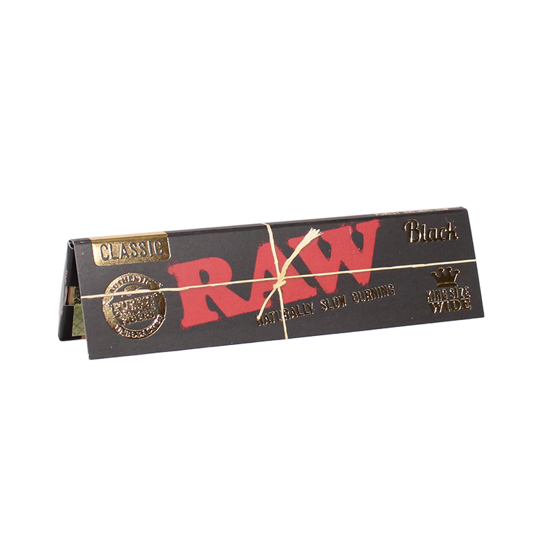 Raw Black King Size Slim Rolling Papers