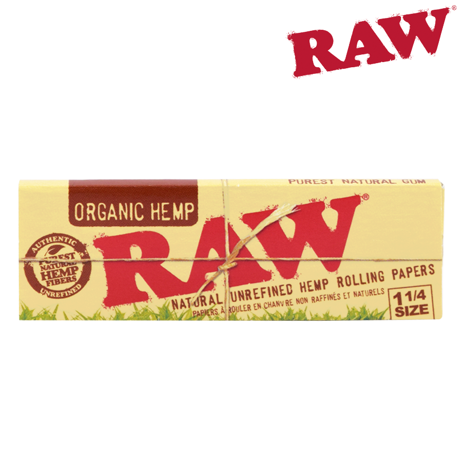 RAW - Organic Hemp 1¼ - Rolling Papers