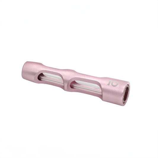 Aluminum & Glass Chillum - Rose Gold