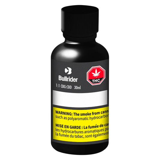 Bullrider - 1:1 CBG:CBD Tincture
