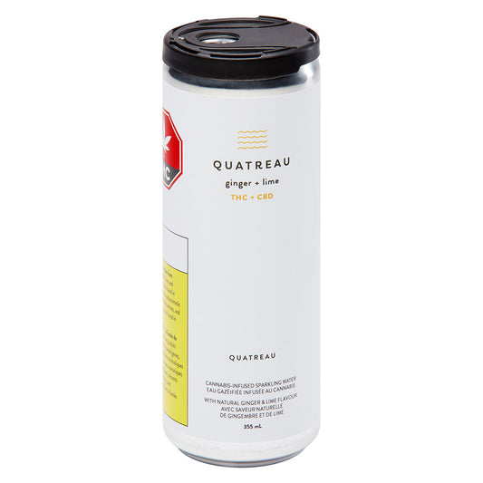 Quatreau - Lime & Ginger Sparkling Water