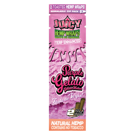 Juicy Jays - Terp-Enhanced Purple Gelato Hemp Wraps