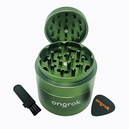 4 Piece EZ Open Grinder 2.0 - Green