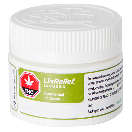 LivRelief Infused - Transdermal 1:1 Cream