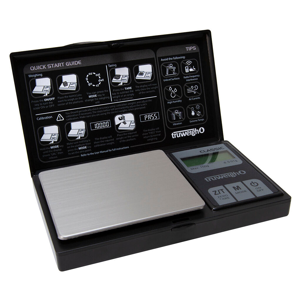 Truweigh - Classic Digital Mini Scale 100g x 0.01g