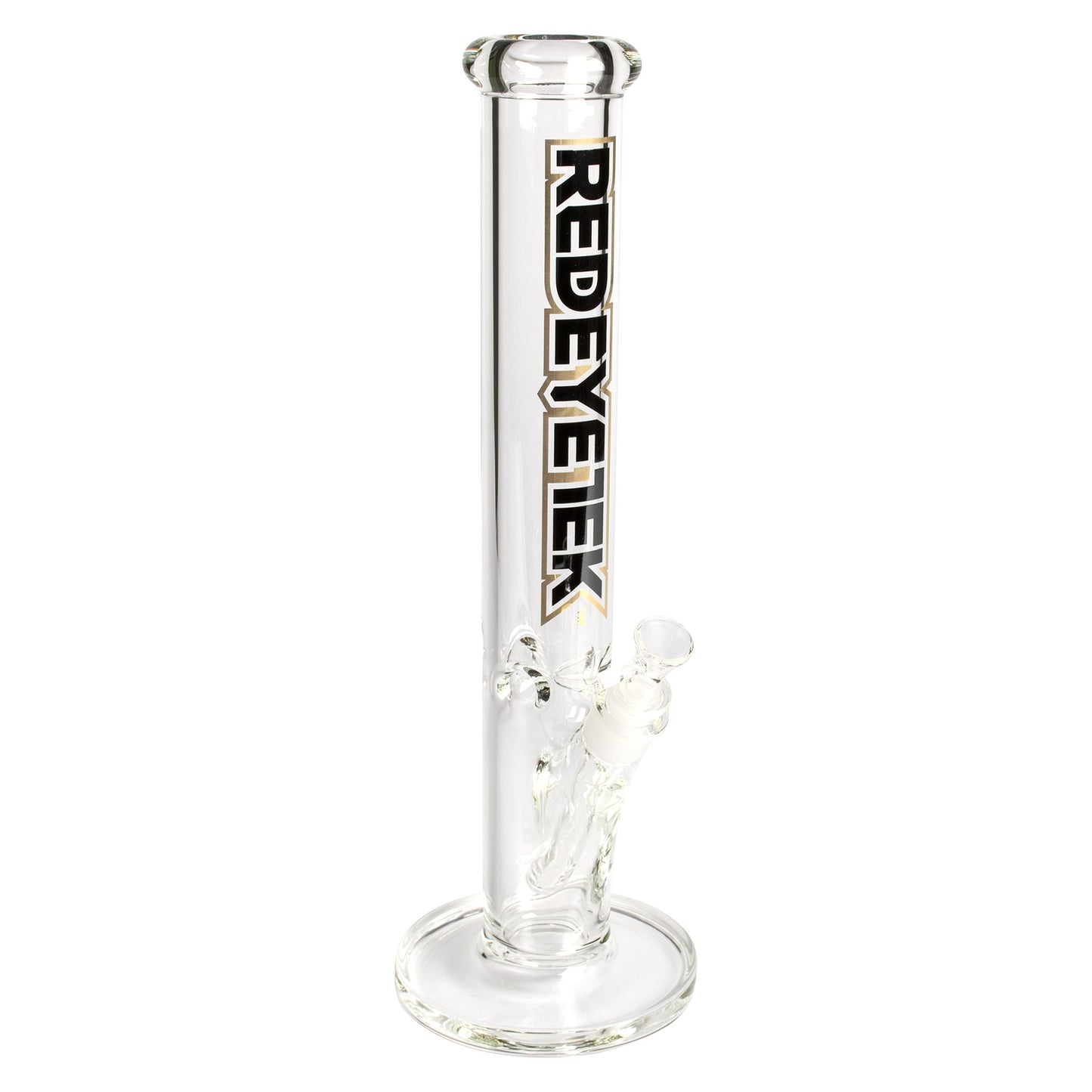 Red Eye Tek - Thick Glass Water Bong with Straight Base
