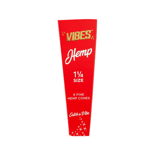 Vibes - Cones - Hemp Paper 1.25 6 Pack