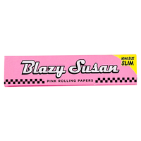 Blazy Susan - Pink Rolling Paper - King Size Slim