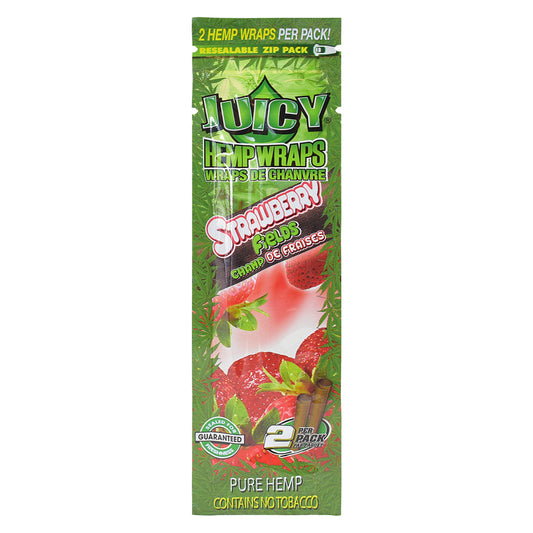 Juicy Jays - Hemp Wraps Strawberry Fields