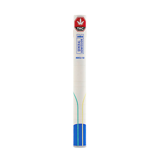 General Admission - Blue Rocket Hybrid 1:0 Disposable Pen