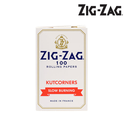 ZIG ZAG - Classic White Kutcorners Rolling Papers