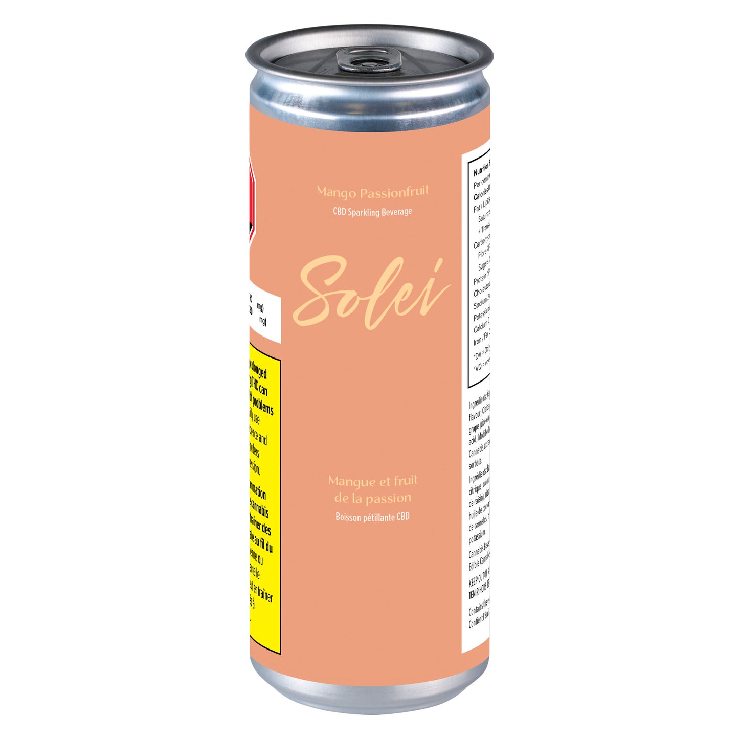 Solei - Mango Passionfruit CBD Sparkling Beverage