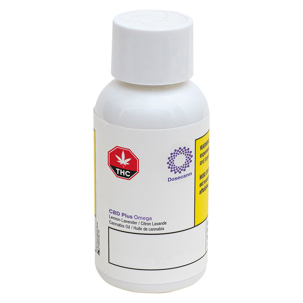 Dosecann - CBD Plus Omega Lemon Lavender Oil
