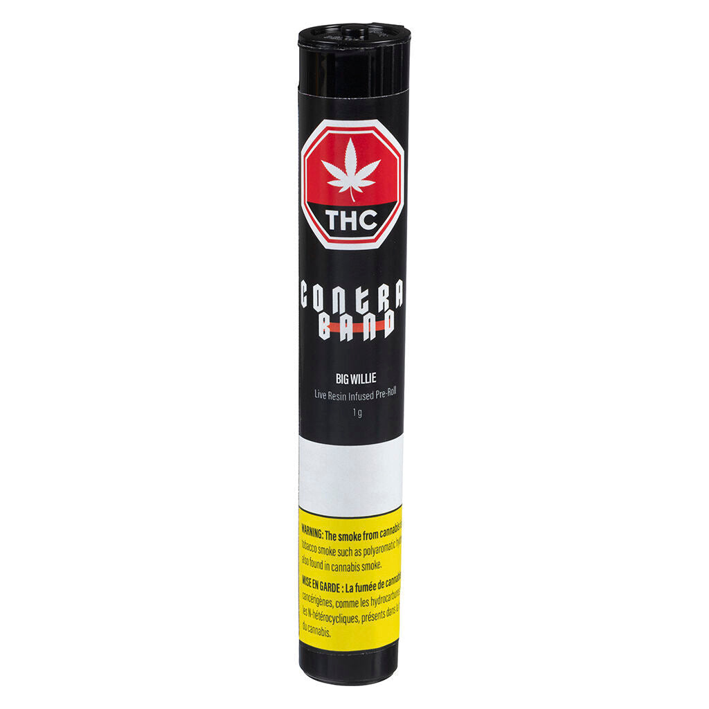Contraband - Big Willie Live Resin Infused Pre-Roll