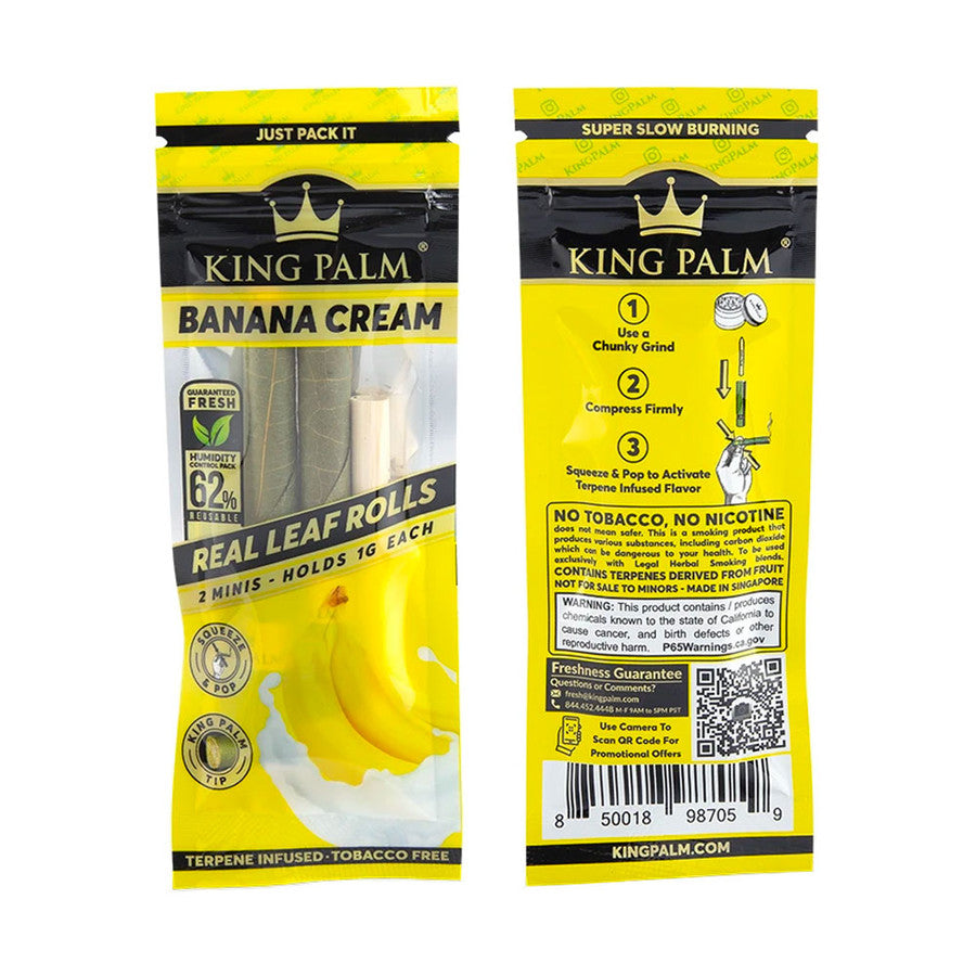King Palm Banana Cream Mini Pre-Rolls (1 Gram)