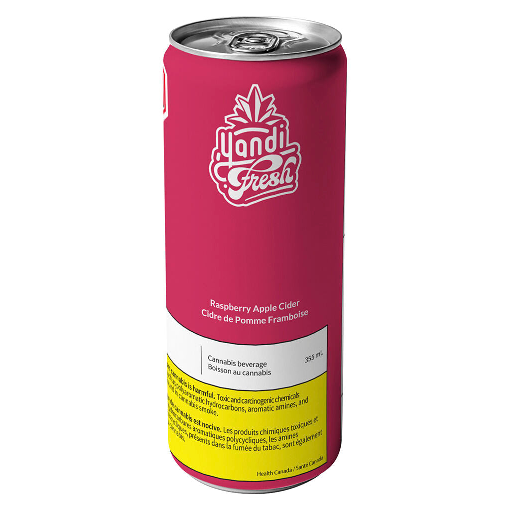 Province Brands - Yandi Fresh THC Infused Raspberry Apple Cider