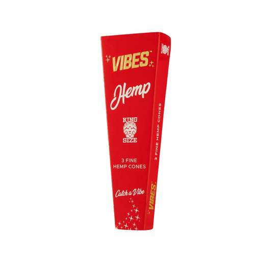 Vibes - Cones - Hemp Paper King - 3 Pack