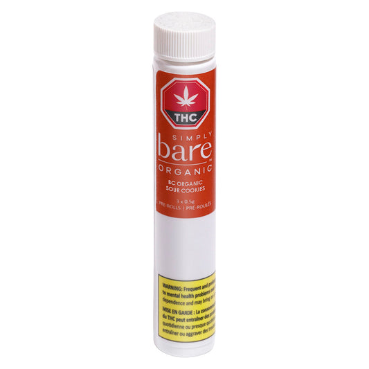 Simply Bare - BC Organic Sour Cookies Pre-Roll