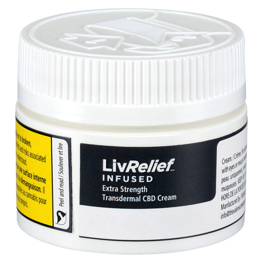 LivRelief Infused - Extra Strength Transdermal CBD Cream