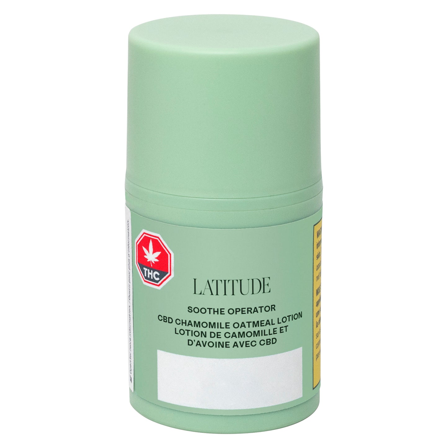 Latitude - Soothe Operator CBD Chamomile Oatmeal Lotion