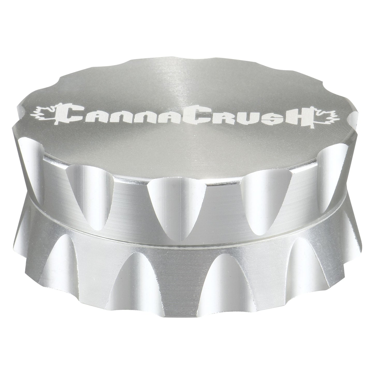CannaCrush - 2-Piece Grooved Grinder