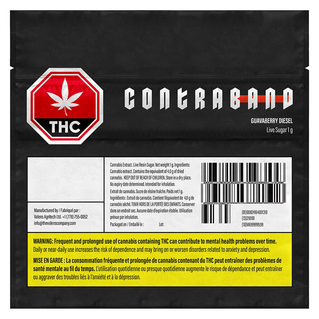 Contraband - Guavaberry Diesel Live Sugar