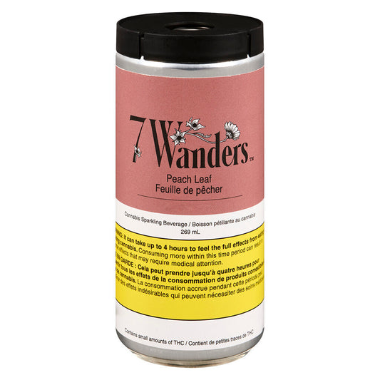 7 Wanders - Peach Leaf CBD Cannabis Sparkling Beverage