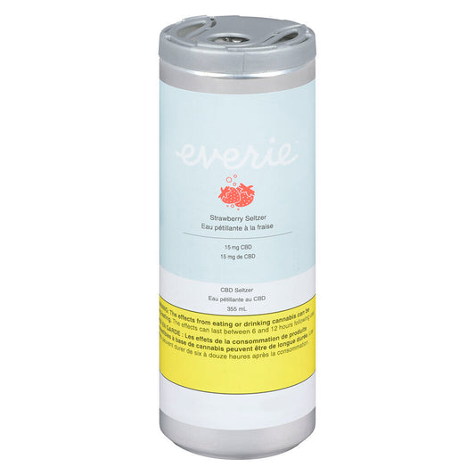 Everie - Strawberry CBD Seltzer Water