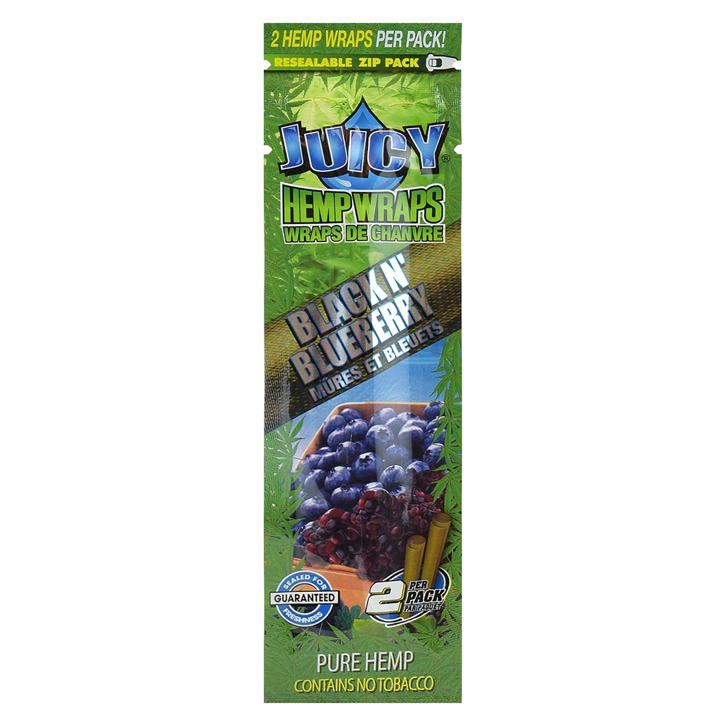 Juicy Jays - Black n' Blueberry Hemp Wraps