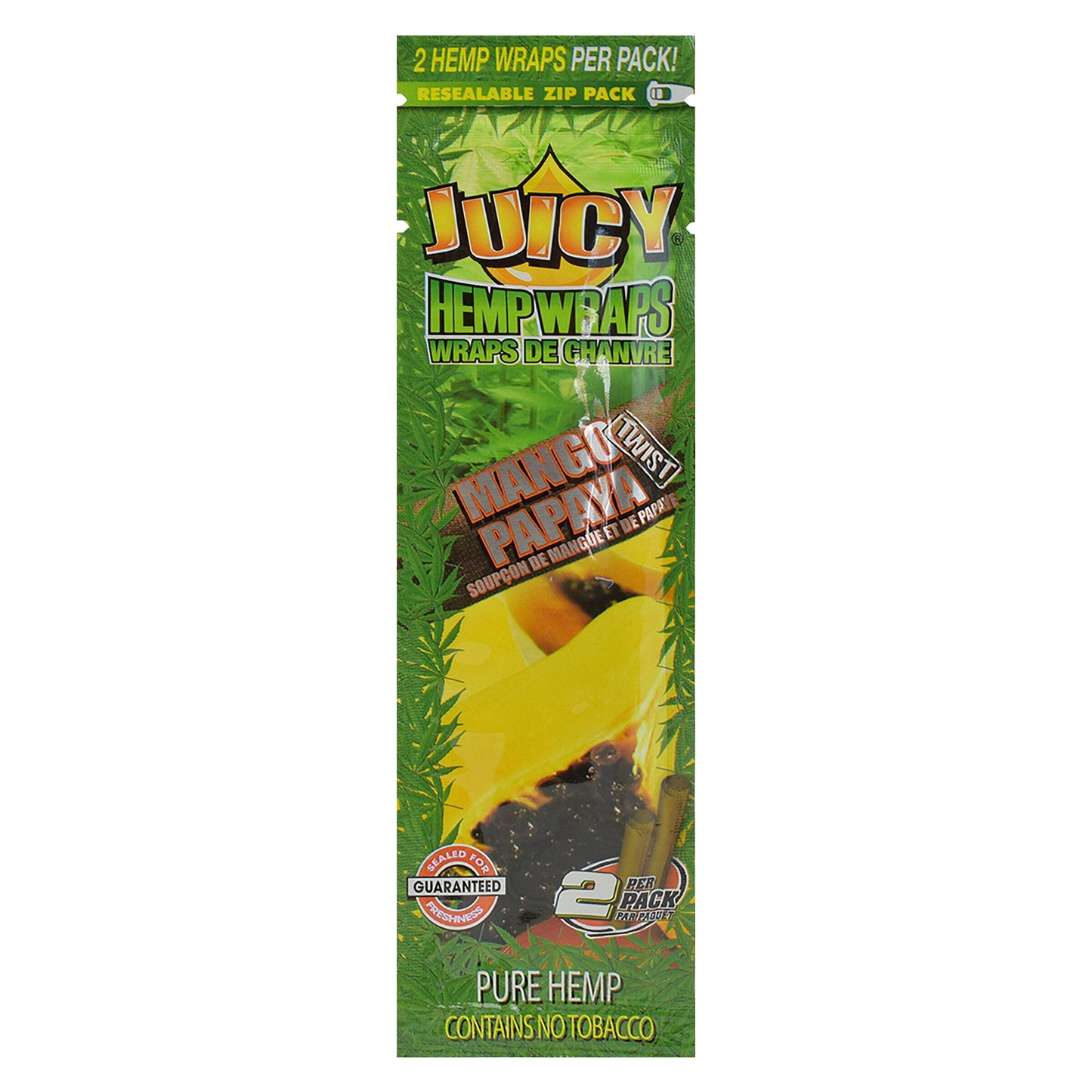 Juicy Jays - Mango Papaya Twist Hemp Wraps